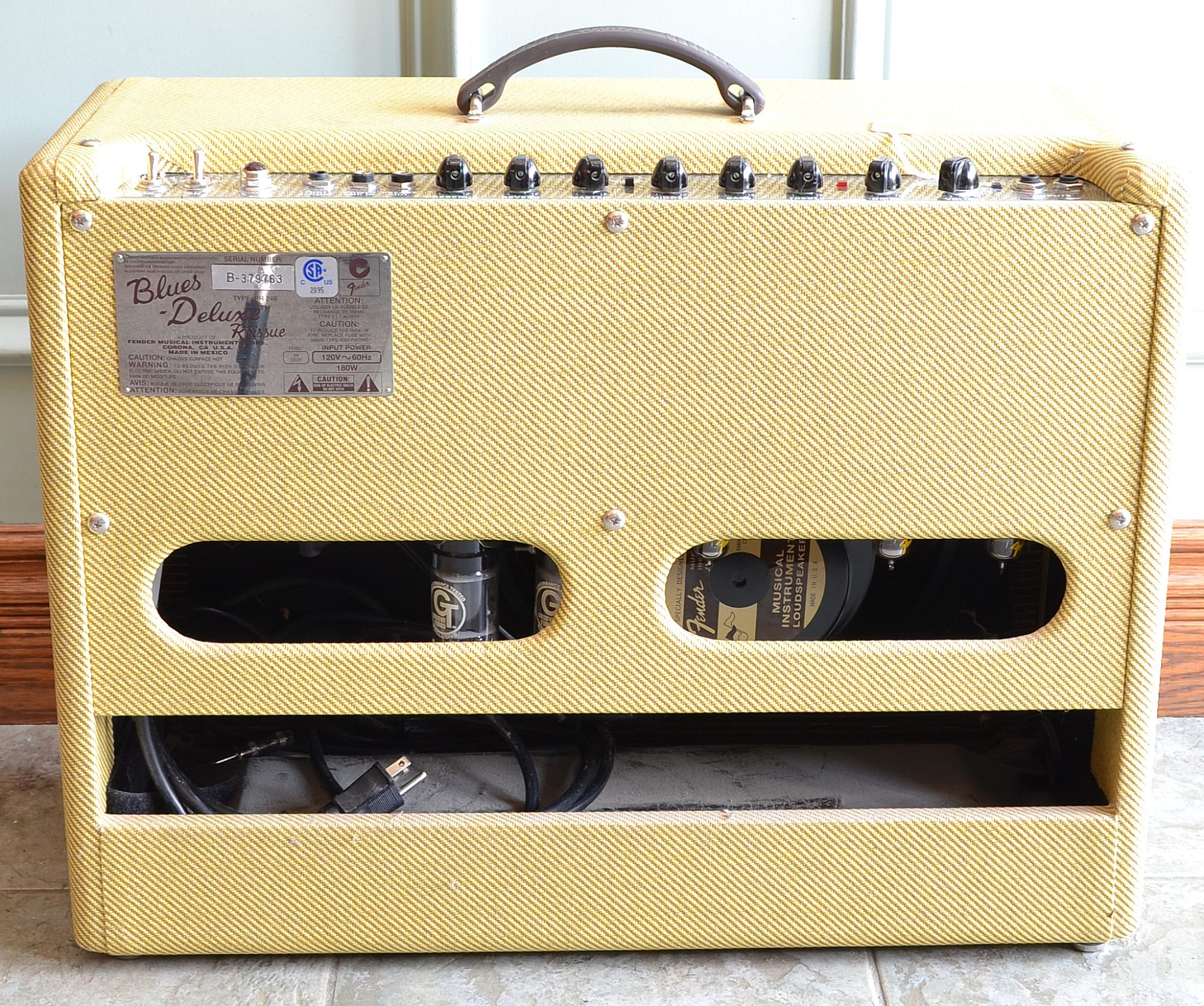 Fender Blues Deluxe Reissue and extension cab - www.12fret.com